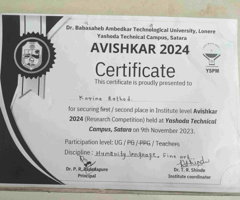 AVISHKAR 2024 - Research competition