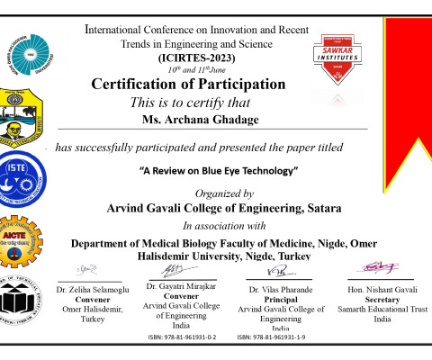 Presented and published paper