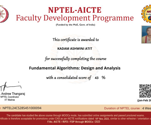 NPTEL Online Certification