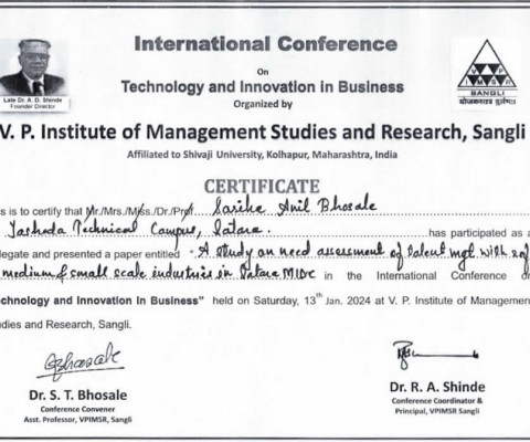 International Conference on Technology & Innovation in Business